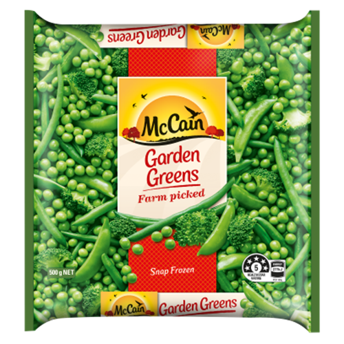 Garden Greens Mixed Vegetables 500g