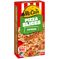 Supreme Pizza Slices 600g