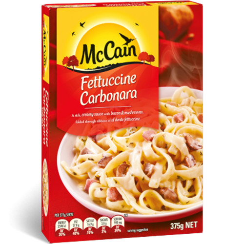 Fettuccine Carbonara 375g