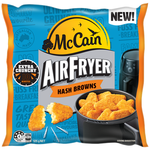 Air Fryer Hash Browns 525g