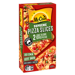 Supreme Pizza Slices 600g