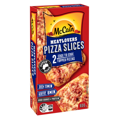 Meatlovers Pizza Slices 600g