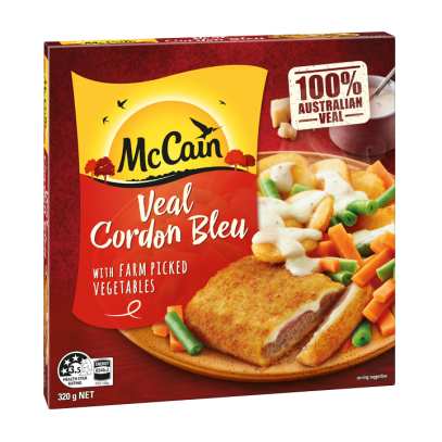 Veal Cordon Bleu 320g