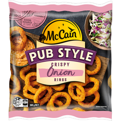 Pub Style Onion Rings 500g