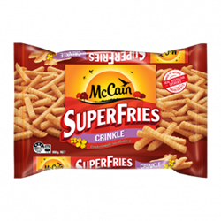 Superfries Crinkle Cut 900g