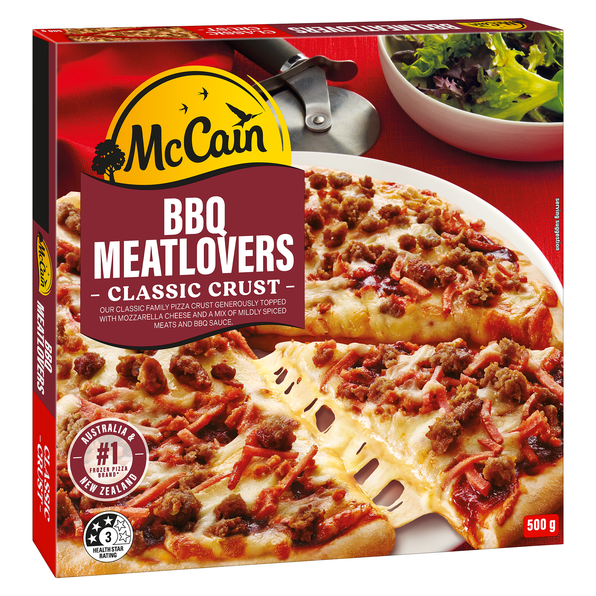 BBQ Meatlovers Family Pizza 500g