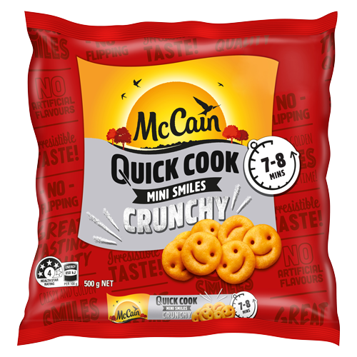 Quick Cook Mini Smiles 500g