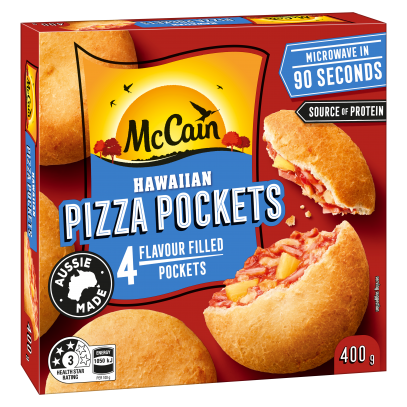 Pizza Pockets Hawaiian 400g