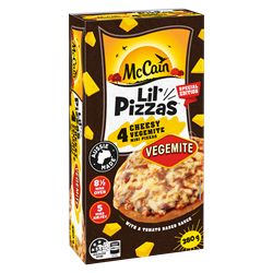 Lil' Pizzas Cheesy Vegemite 380g
