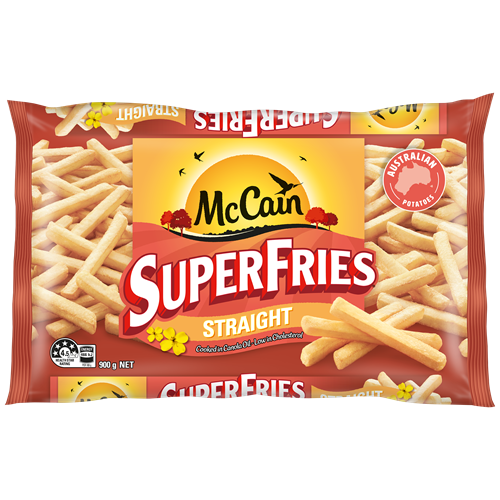 Superfries Straight Cut 900g