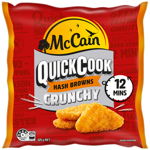 Quick Cook Hash Browns 525g