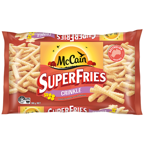 Superfries Crinkle Cut 900g
