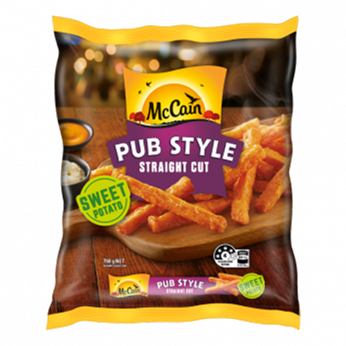 Sweet Potato Straight Cut 750g