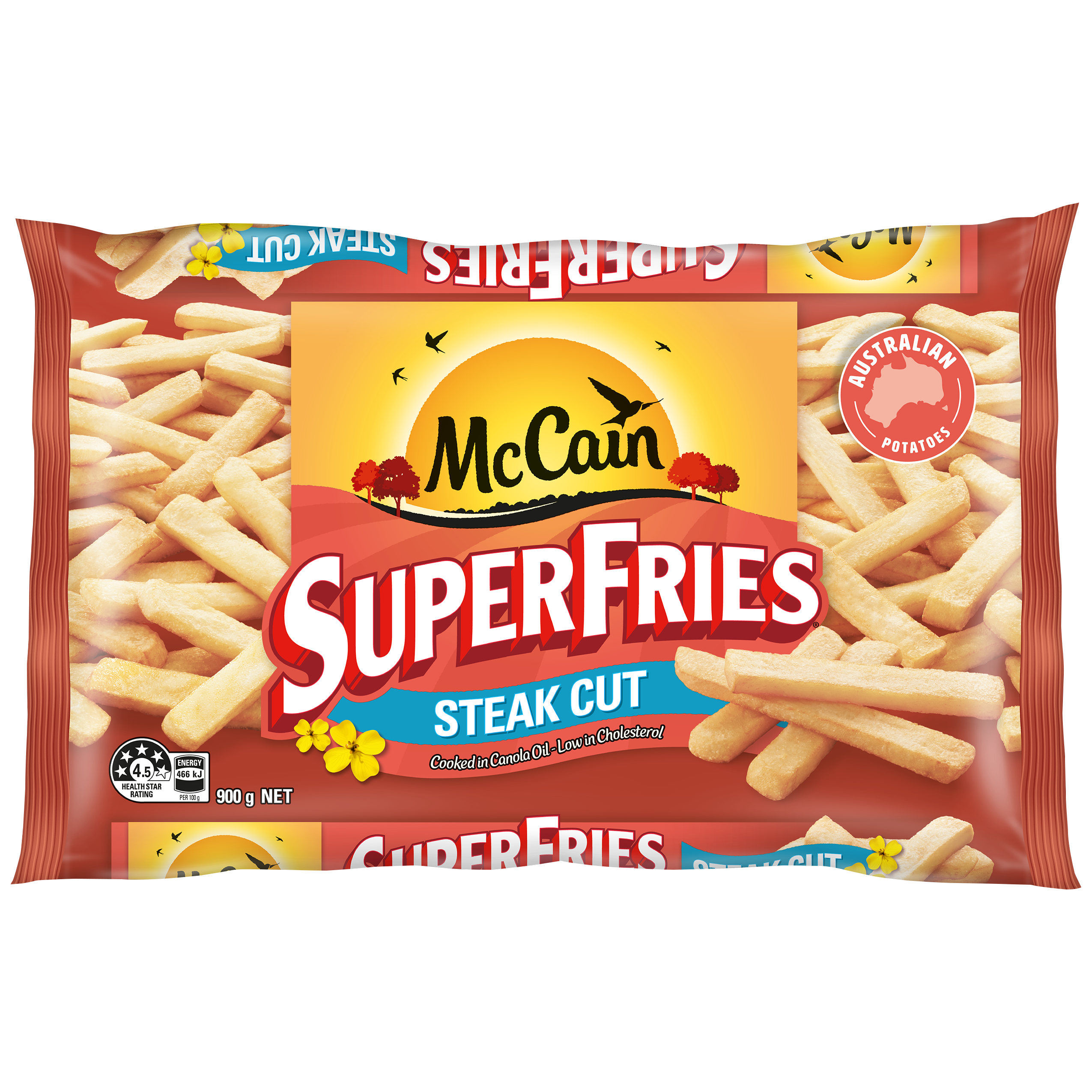 Superfries Steak Cut 900g